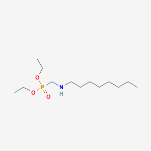 Diethyl [(octylamino)methyl]phosphonate