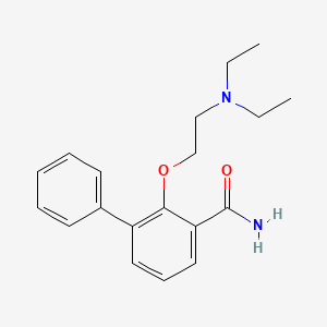 2-(2-Diethylaminoethyloxy)-3-phenylbenzamide