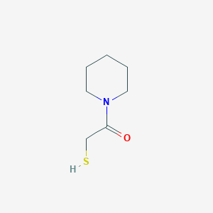 molecular formula C7H13NOS B3044845 1-(Piperidin-1-yl)-2-sulfanylethan-1-one CAS No. 1005-05-6