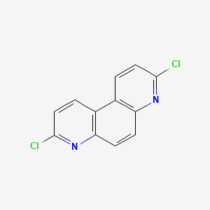 molecular formula C12H6Cl2N2 B3044854 3,8-Dichloro-4,7-phenanthroline CAS No. 100500-10-5