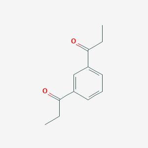 1-(3-Propanoylphenyl)propan-1-one