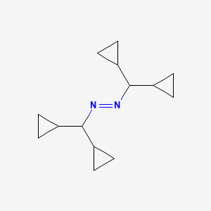 Diazene, bis(dicyclopropylmethyl)-, (1E)-