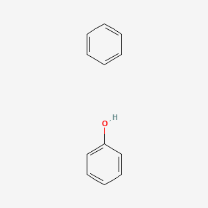 molecular formula C12H12O B3044870 Phenol, compd. with benzene (1:1) CAS No. 100518-55-6