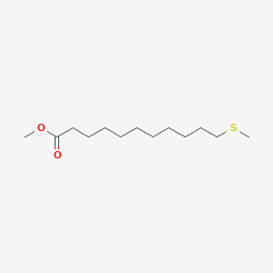Undecanoic acid, 11-(methylthio)-, methyl ester