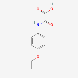 molecular formula C10H11NO4 B3044885 Acetic acid, [(4-ethoxyphenyl)amino]oxo- CAS No. 100530-42-5