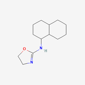 1-Naphthylamine, decahydro-N-(2-oxazolin-2-YL)-
