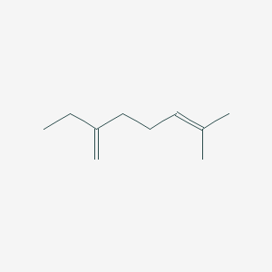 molecular formula C10H18 B3044892 2-Methyl 6-methylene 2-octene CAS No. 10054-09-8