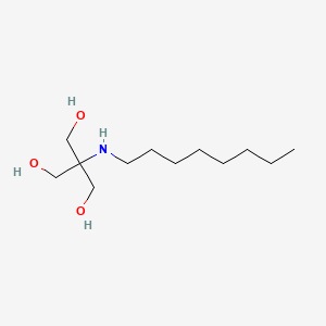 molecular formula C12H27NO3 B3044897 2-(Hydroxymethyl)-2-(octylamino)propane-1,3-diol CAS No. 100543-12-2