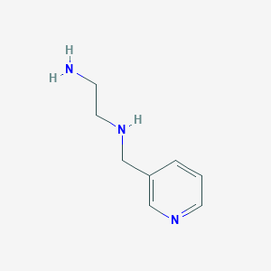 molecular formula C8H13N3 B3044903 1,2-Ethanediamine, N-(3-pyridinylmethyl)- CAS No. 100553-75-1