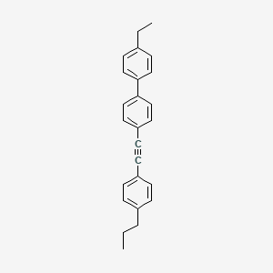 1,1'-Biphenyl, 4-ethyl-4'-[(4-propylphenyl)ethynyl]-