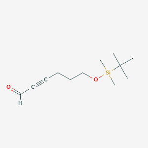 2-Hexynal, 6-[[(1,1-dimethylethyl)dimethylsilyl]oxy]-