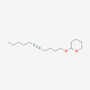 molecular formula C16H28O2 B3044949 2H-Pyran, tetrahydro-2-(5-undecynyloxy)- CAS No. 100586-31-0