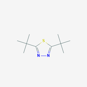 molecular formula C10H18N2S B3044952 2,5-Di-tert-butyl-1,3,4-thiadiazole CAS No. 100589-97-7