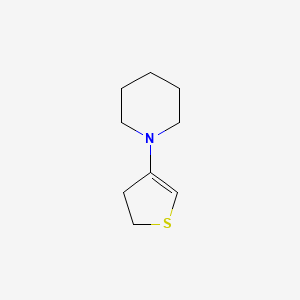 molecular formula C9H15NS B3044964 1-(4,5-Dihydrothiophen-3-yl)piperidine CAS No. 1006-71-9