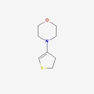 molecular formula C8H13NOS B3044965 4-(4,5-Dihydrothiophen-3-yl)morpholine CAS No. 1006-75-3