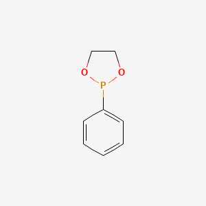 molecular formula C8H9O2P B3044966 2-Phenyl-1,3,2-dioxaphospholane CAS No. 1006-83-3