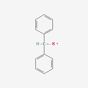 molecular formula C13H11K B3044968 Potassium, (diphenylmethyl)- CAS No. 10060-17-0