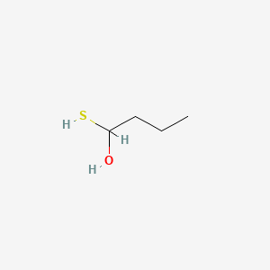 molecular formula C4H10OS B3044970 1-Sulfanylbutan-1-ol CAS No. 100602-16-2