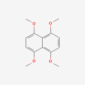 molecular formula C14H16O4 B3044975 1,4,5,8-Tetramethoxynaphthalene CAS No. 10075-68-0