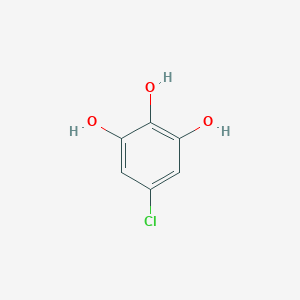 molecular formula C6H5ClO3 B3044980 5-氯苯-1,2,3-三醇 CAS No. 100859-41-4