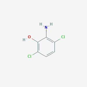 molecular formula C6H5Cl2NO B3044981 2-amino-3,6-dichloroPhenol CAS No. 100868-47-1