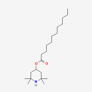 molecular formula C21H41NO2 B3045005 2,2,6,6-Tetramethylpiperidin-4-YL dodecanoate CAS No. 101238-01-1
