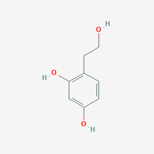 molecular formula C8H10O3 B3045014 4-(2-Hydroxyethyl)benzene-1,3-diol CAS No. 101383-02-2