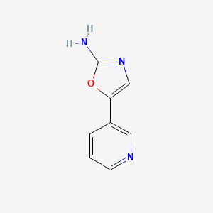 B3045019 5-(Pyridin-3-yl)oxazol-2-amine CAS No. 1014629-82-3