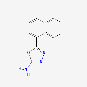 5-(Naphthalen-1-yl)-1,3,4-oxadiazol-2-amine