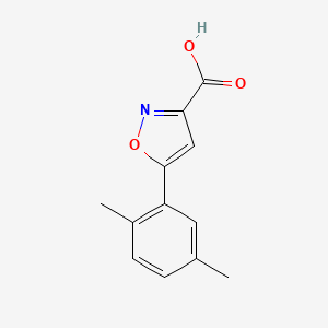5-(2,5-Dimethylphenyl)-1,2-oxazole-3-carboxylic acid