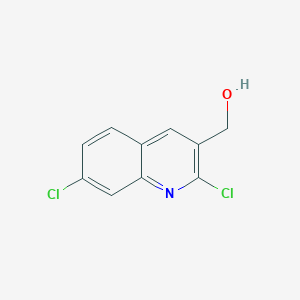 molecular formula C10H7Cl2NO B3045055 (2,7-Dichloroquinolin-3-yl)methanol CAS No. 1017464-12-8