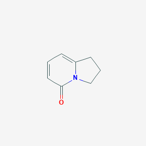 molecular formula C8H9NO B3045061 2,3-Dihydroindolizin-5(1H)-one CAS No. 101773-62-0