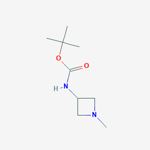 molecular formula C9H18N2O2 B3045064 1-Methyl-3-N-Boc-amino-azetidine CAS No. 1017789-66-0