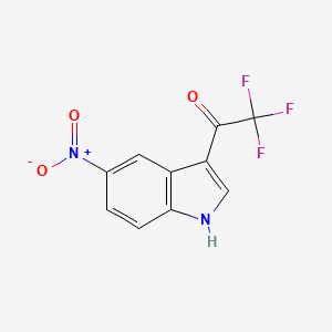 Indole, 5-nitro-3-(trifluoroacetyl)-