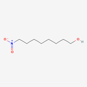 molecular formula C8H17NO3 B3045106 1-Octanol, 8-nitro- CAS No. 101972-90-1