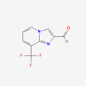 8-(Trifluoromethyl)imidazo[1,2-a]pyridine-2-carbaldehyde