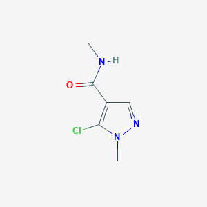 5-chloro-N,1-dimethyl-1H-pyrazole-4-carboxamide