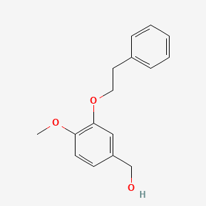 (4-Methoxy-3-phenethoxyphenyl)methanol