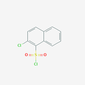 molecular formula C10H6Cl2O2S B3045140 2-Chloronaphthalene-1-sulfonyl chloride CAS No. 102154-19-8