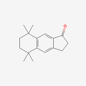 B3045147 5,5,8,8-Tetramethyl-2,3,5,6,7,8-hexahydro-1H-cyclopenta[b]naphthalen-1-one CAS No. 102296-82-2