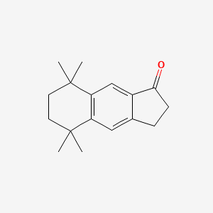 molecular formula C17H22O B3045147 5,5,8,8-四甲基-2,3,5,6,7,8-六氢-1H-环戊[b]萘-1-酮 CAS No. 102296-82-2