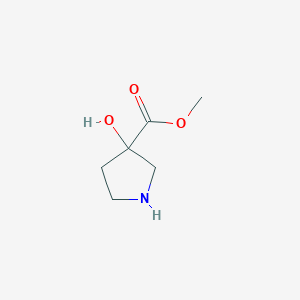 Methyl 3-hydroxypyrrolidine-3-carboxylate