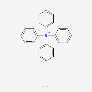 molecular formula C24H20ClN B3045156 N,N,N-Triphenylanilinium chloride CAS No. 10237-24-8