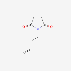 molecular formula C8H9NO2 B3045165 1H-Pyrrole-2,5-dione, 1-(3-butenyl)- CAS No. 102506-49-0