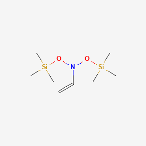 Ethenamine, N,N-bis[(trimethylsilyl)oxy]-