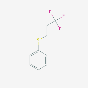 [(3,3,3-Trifluoropropyl)sulfanyl]benzene