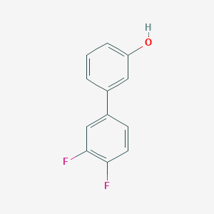 molecular formula C12H8F2O B3045182 3-(3,4-Difluorophenyl)phenol CAS No. 1027207-72-2