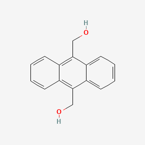 molecular formula C16H14O2 B3045183 9,10-Anthracenedimethanol CAS No. 10273-85-5