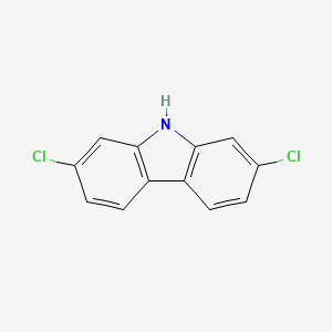 molecular formula C12H7Cl2N B3045191 2,7-二氯-9H-咔唑 CAS No. 102871-58-9