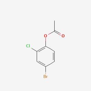molecular formula C8H6BrClO2 B3045194 4-Bromo-2-chlorophenyl acetate CAS No. 102932-05-8